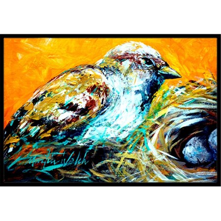 Micasa 24 x 36 In. Look at the Birdie Indoor or Outdoor Mat MI244853